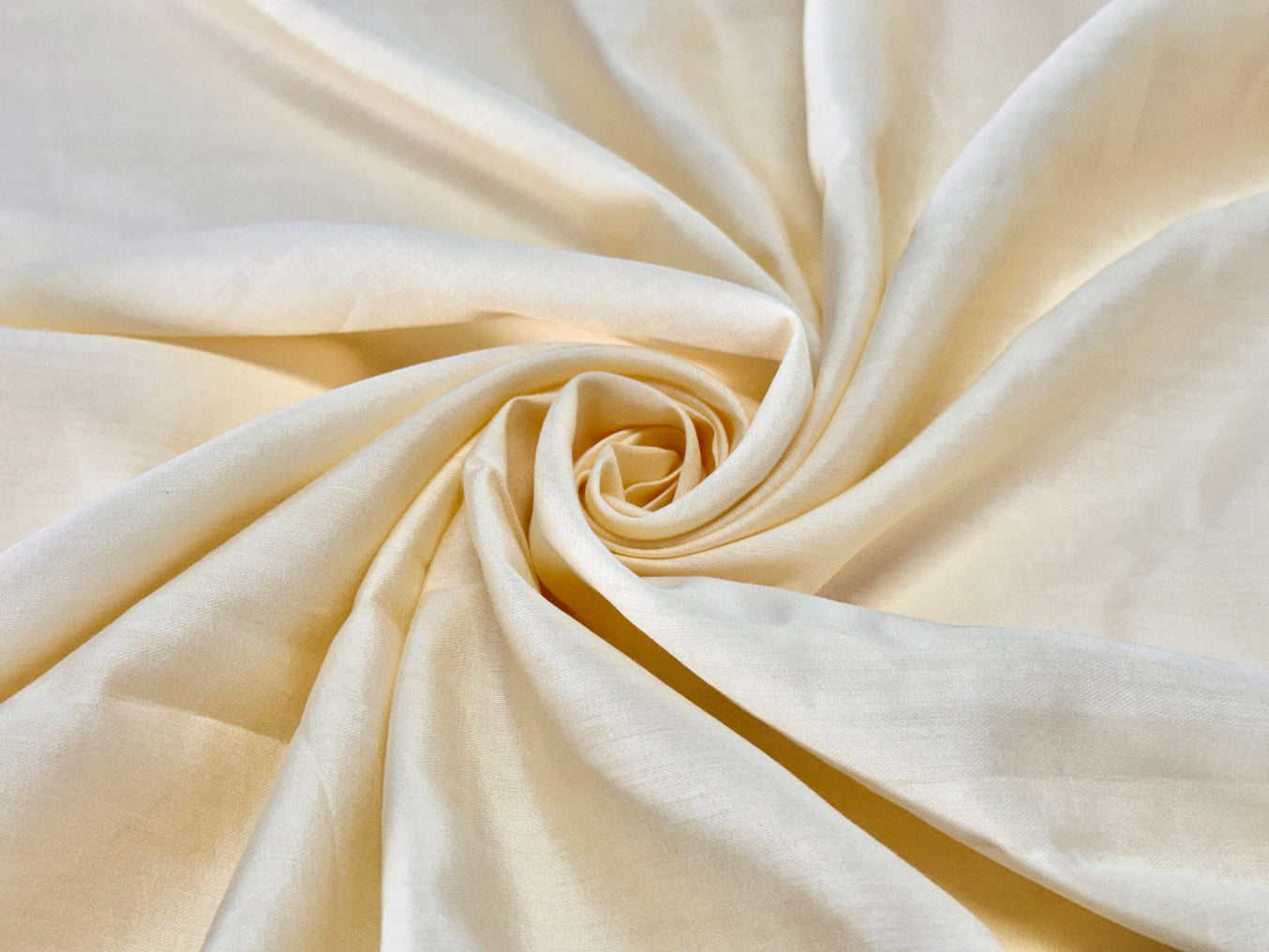 Natural Plain Roman Silk Fabric