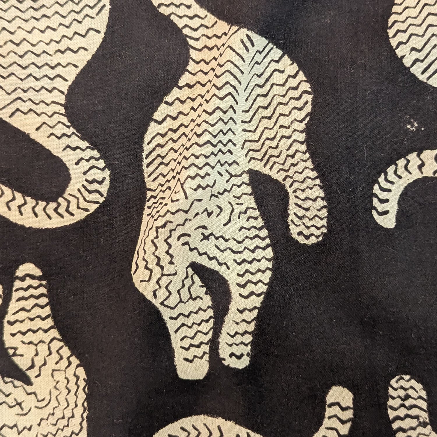 Precut Ethnic Motifs Design Cotton Block Print Fabric