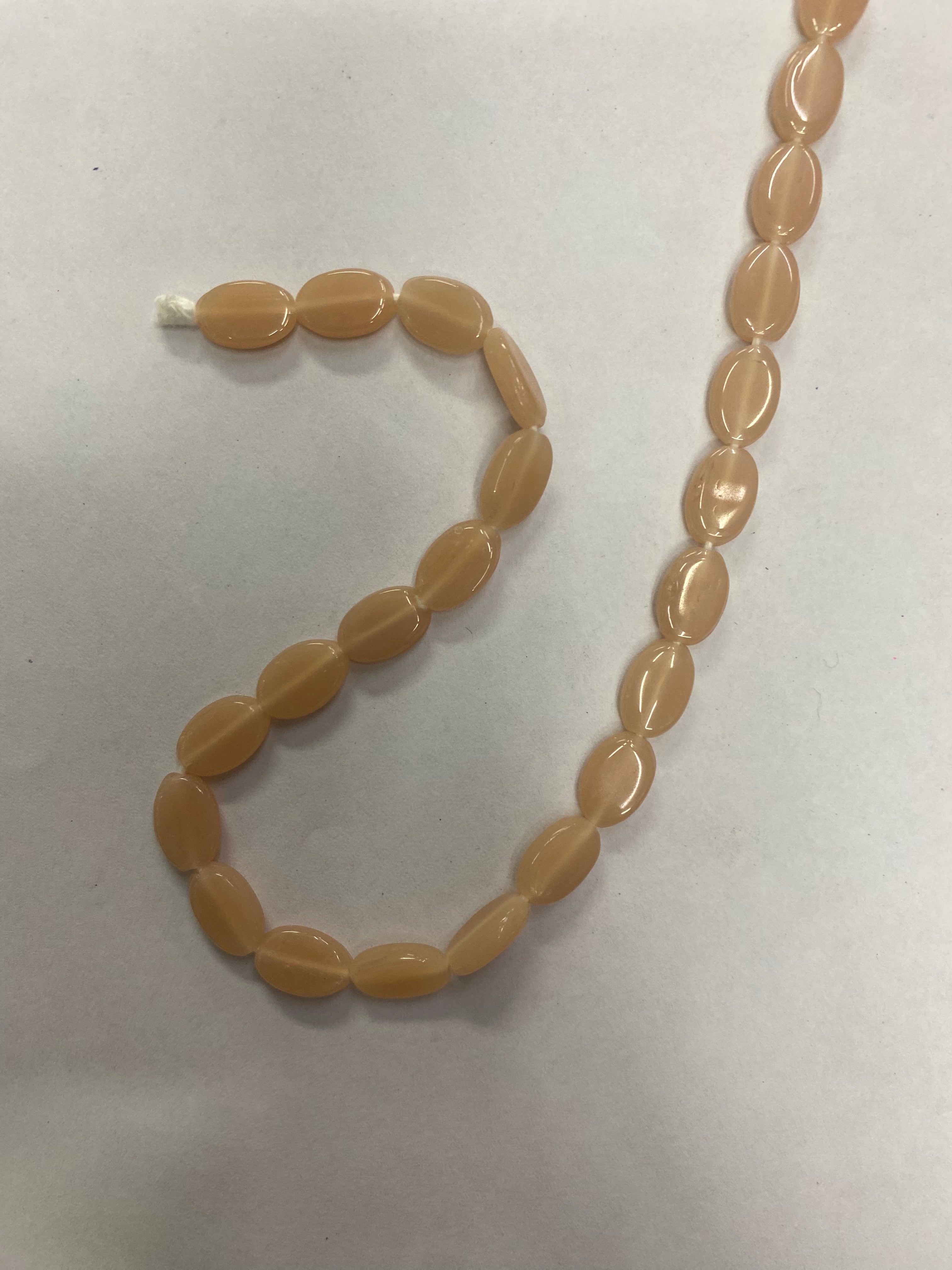 Peach Opal Plastic Beads