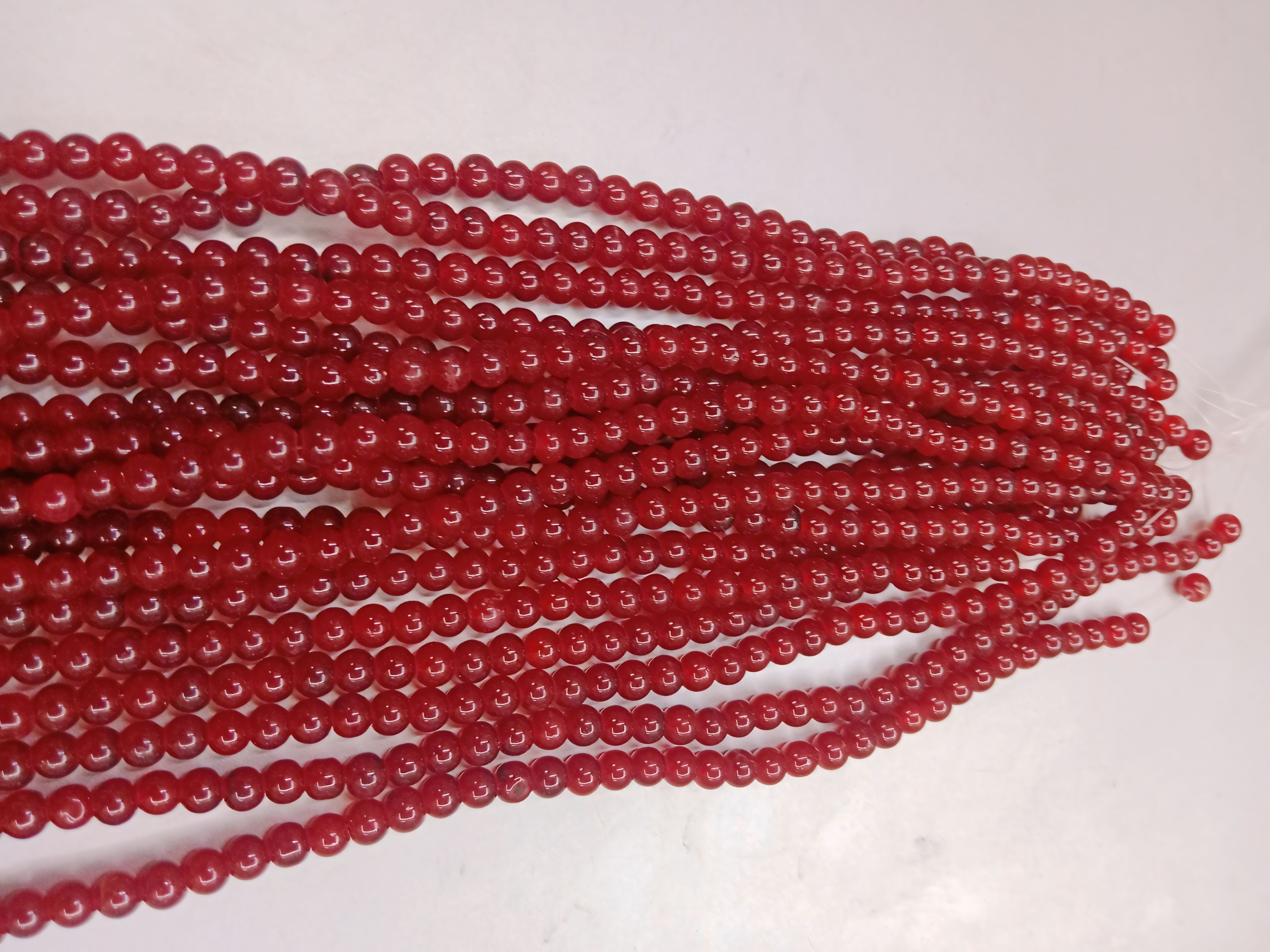 Maroon Glass Pearl